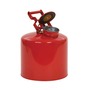 Eagle 5 Gallon Red Galvanized Steel Disposal Can