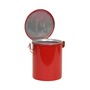 Eagle 8 Quart Red Galvanized Steel Safety Bench Can