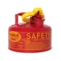 Eagle 1 Gallon Red Galvanized Steel Safety Can
