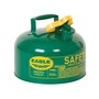 Eagle 2 Gallon Green Galvanized Steel Safety Can