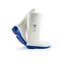 Bekina® Size 4 Steplite EasyGrip S4 White/Blue 15" Insulated Polyurethane Knee Boots