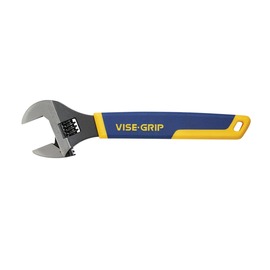 IRWIN® Vise-Grip® 12" Chrome Vanadium Steel Adjustable Wrench With 1 1/2" Jaw Opening