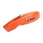 IRWIN® Vise-Grip® 6 1/2" X 1 1/2" X 5/8" Orange Bi-Metal Hi-Viz Retractable Utility Knife