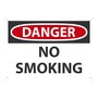 Accuform Signs® 10" X 14" Black/Red/White Dura-Plastic Safety Sign "DANGER NO SMOKING"