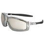 Crews Rattler™ Gray Safety Glasses With Clear Anti-Fog/Anti-Scratch/Indoor/Outdoor Lens