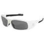 Crews Swagger® Black Safety Glasses With Gray Anti-Fog/Anti-Scratch Lens