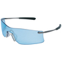 Crews Rubicon® Gray Safety Glasses With Blue Anti-Fog/Anti-Scratch Lens