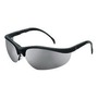 Crews Klondike® Black Safety Glasses With Gray Mirror/Anti-Scratch Lens