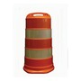 Cortina Safety Products 42" Orange/White HDPE Traffic Drum