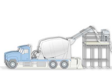 ChillRight® concrete cooling method from Airgas ChillRight® concrete cooling for hot-weather pouring has an elevated platform, multiple manual lance N2-hookups and truck bays
