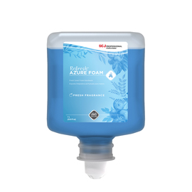 SC Johnson Professional® 1 Liter Refill Cartridge Blue Refresh™Azure FOAM Fresh Apple Scented Hand Cleaner