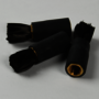 Dynaflux 2.25" X 1/2" Black Carbon Fiber Replacement HTR Brush Applicator Brushes For HTR500