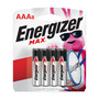 Energizer® Max® 1.5 Volt AAA Batteries (8 Per Package)