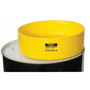 Eagle 18" X 7" Yellow HDPE Drum Funnel