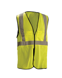 RADNOR™ 4X - 5X Hi-Viz Yellow Polyester Mesh Vest