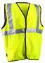 OccuNomix 2X Hi-Viz Yellow Cotton/Polyester Vest