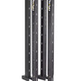 Flextur™ 38" X  6" X  73" 14 Gauge Steel Post With For Flextur Mobile Tool Board Workstations