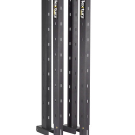Flextur™ 38" X  6" X  73" 14 Gauge Steel Post With For Flextur Mobile Tool Board Workstations