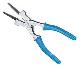 Harris® YS-50 Blue/Silver Forged Steel/Rubber Insulated Handles Pliers