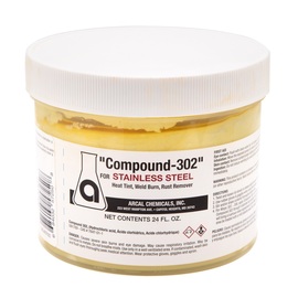 Harris® 28 Fluid Ounce Jar Yellow Arcal Compound-302 Postweld Cleaner Paste