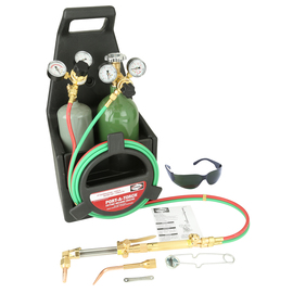 Harris® Model 85601-200 PAT STD Port-A-Torch® Deluxe Heavy Duty Acetylene/Oxygen Brazing/Cutting/Welding Outfit CGA-200 With Cylinders