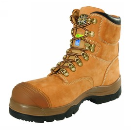 Honeywell Size 8 Tan Oliver/55 Series Leather Steel Toe Boots With Polyurethane Midsole/Rubber OutsoleÂ 