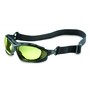 Honeywell Uvex Seismic® Black Safety Glasses With Amber HydroShield® Lens