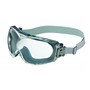 Honeywell Uvex Stealth® OTG Chemical Splash Impact Over The Glasses Goggles With Blue Frame And Clear Anti-Fog Lens