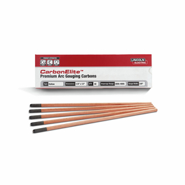 Lincoln Electric® CarbonElite® 1/4" X 12" Hollow Arc Gouging Electrode