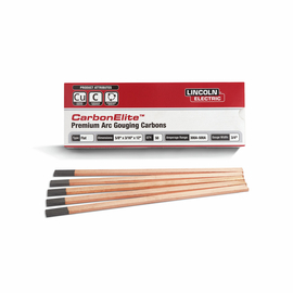 Lincoln Electric® CarbonElite® 5/8" X 12" Flat Arc Gouging Electrode
