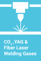 CO2, YAG AND FIBER LASER WELDING GASES