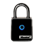Master Lock® Black Metal Bluetooth® Indoor Padlock for Business Applications