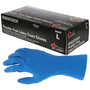 Memphis Glove Large Blue SensaTouch™ 11 mil Rubber Latex Disposable Gloves