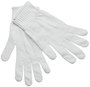 Memphis Glove White Small Polyester General Purpose Gloves With Knit Wrist Cuff