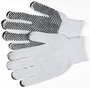 Memphis Glove Natural Large Cotton/Polyester General Purpose Gloves With Knit Wrist Cuff
