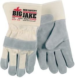 MCR Safety Large Big Jake® Cowhide Cut Resistant Gloves