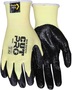 Memphis Glove Large Cut Pro® 15 Gauge Aramid - Dupont™ Kevlar® Cut Resistant Gloves With Nitrile Coated Palm and Fingertips