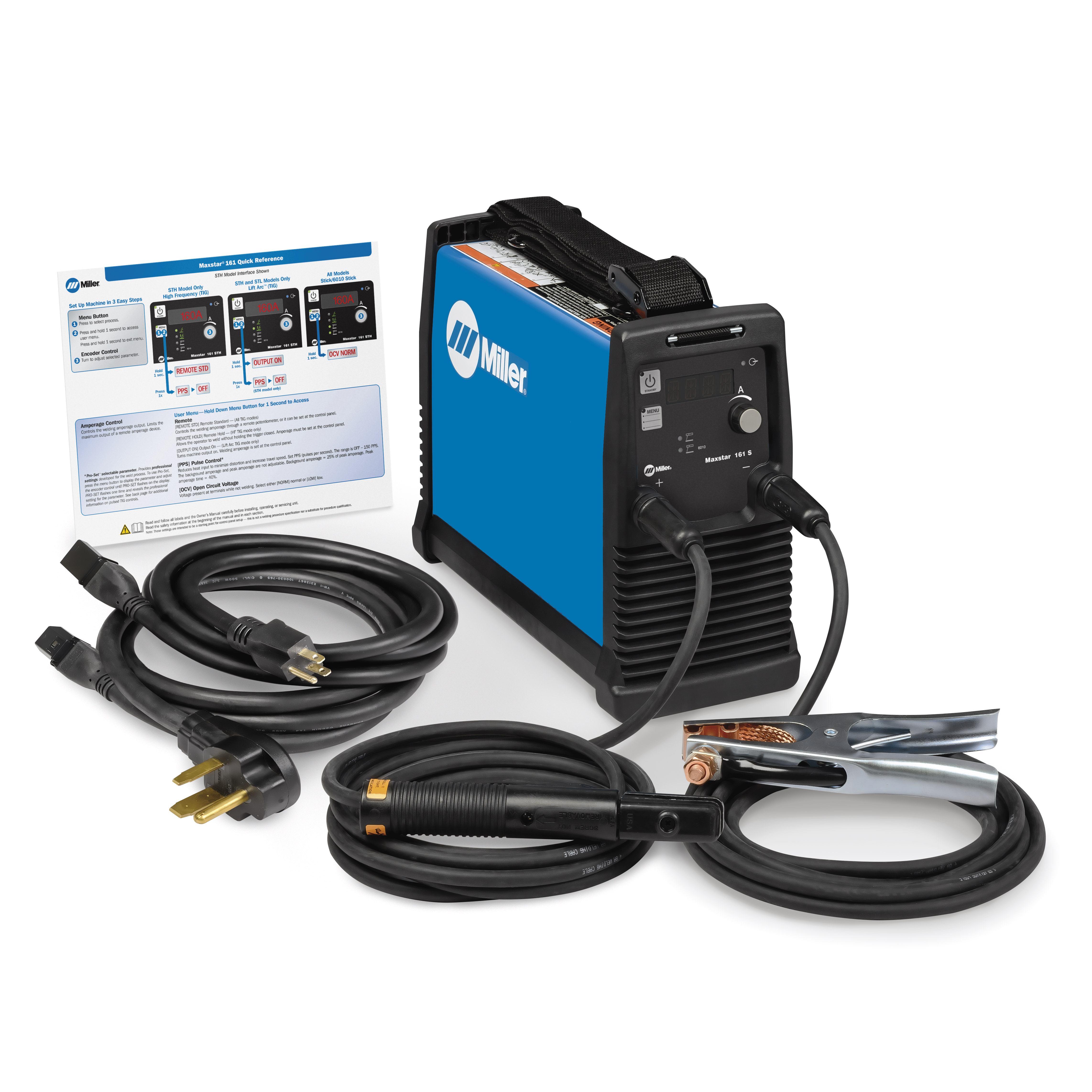 Airgas - LINK4876-1 - Lincoln Electric® POWER MIG® 215 MPi™ Single Phase  MIG Welder With 120 - 230 Input Voltage, 220 Amp Max Output, ArcFX™  Technology And Accessory Package