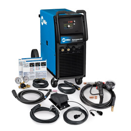 Miller® Syncrowave® 210 Auto-Line™ TIG Welder, 120 - 240 Volt, 125 Amp Max Output with Spoolmate™ Spool Gun, RFCS-14 HD Remote Foot Control, Running Gear, And Accessory Package