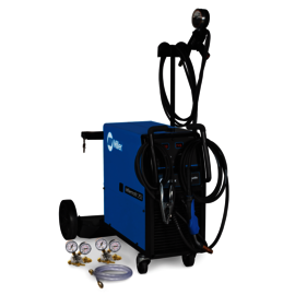 Miller® Millermatic® 252 Single Phase MIG Welder With 208 - 240 Input Voltage, 300 Amp Max Output, MDX™ 250 Gun, And Accessory Package
