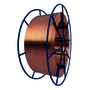 .035" ER70S-6 NS Plus®-115 Copper Coated Carbon Steel MIG Wire 45 lb 11.75" Wire Basket