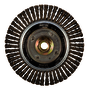 Norton® 6" X 0.020" X 5/8" - 11 X 1 3/8" X 3/16" BlueFire Pipeline Carbon Steel Wheel Brush