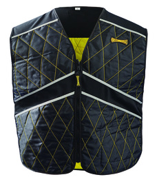 OccuNomix Large - X-Large Black and Yellow Miracool® Nylon Vest