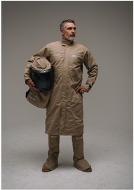 OEL 3X Natural Premium Layered Cotton Blend 40 Cal/cm² Full Suit With Hook and Loop Closure