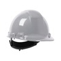 Protective Industrial Products Gray Dynamic® Whistler™ HDPE Cap Style Hard Hat With Wheel/4-Point Ratchet Suspension