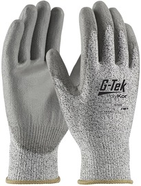 Protective Industrial Products Small G-Tek® PolyKor® 13 Gauge Cut Resistant Gloves With Polyurethane Coated Palm And Fingers