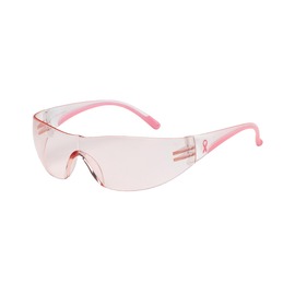 Protective Industrial Products Eva® Rimless Pink Safety Glasses With Pink Bouton Optical Anti-Scratch Lens