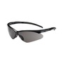 Protective Industrial Products Adversary™ Semi-Rimless Black Safety Glasses With Gray Bouton Optical Anti-Scratch Lens