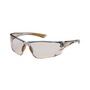 Protective Industrial Products Recon™ Brown Safety Glasses With Clear Anti-Fog/Anti-Scratch Lens