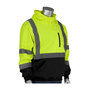 Protective Industrial Products 2X Hi-Viz Yellow And Black Polyester Fleece Sweatshirt